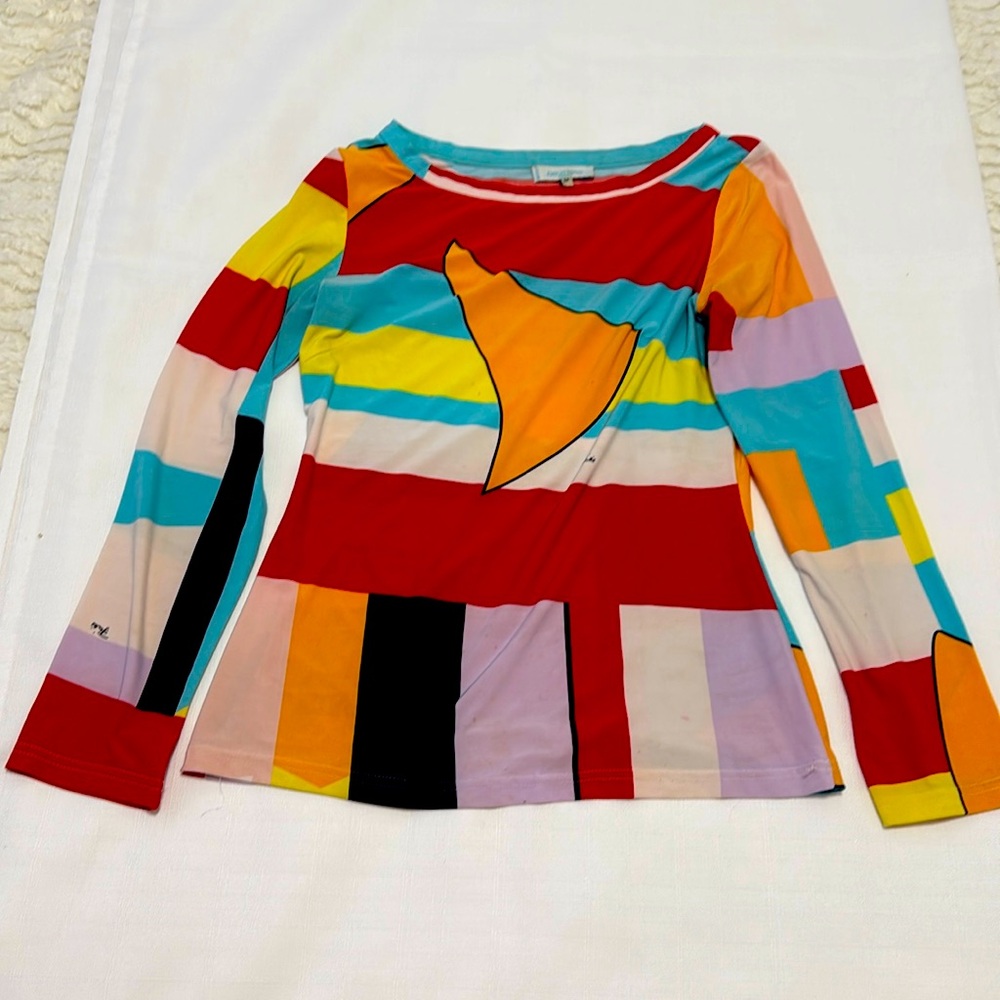 Emilio Pucci  - long sleeves blouse for sale 
In very good condition